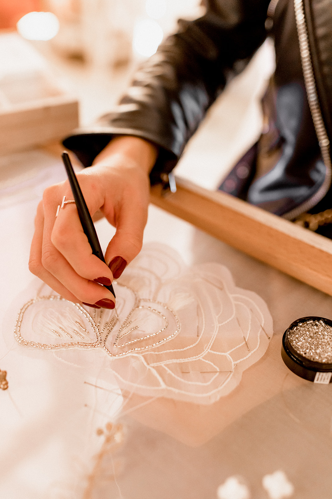 Voile mariée sur-mesure